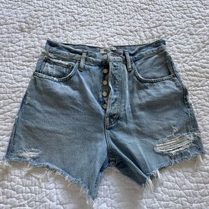 Agolde Riley High Rise Short